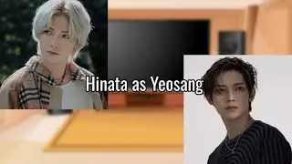 Haikyuu react to Hinata as Yeosang (AU DESCRIPTION)