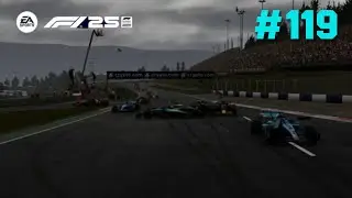 F1 25 My Team #119 RED FLAG's Saftey Car's , Regen und ganz viel Chaos !!!