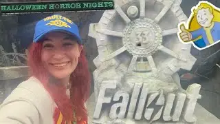 Fallout Fun at Halloween Horror Nights 2025 | HHN34 Scarezones & Opening Scaremony 