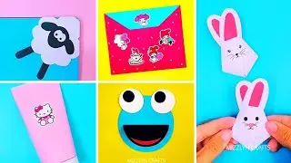 16 Easy Paper Crafts Ideas / Crafts When You're Bored / Creative Things / How To Make 