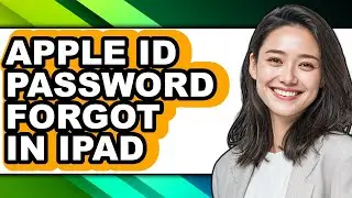 How to Apple Id Password Forgot in Ipad - Step by Step