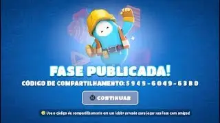 O novo Slime rainbow do fall guys
