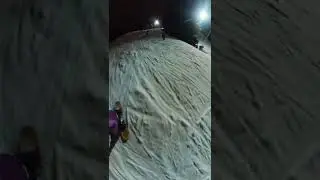 Skiliftkarrusell Winterberg Flutlicht bei Moeppi