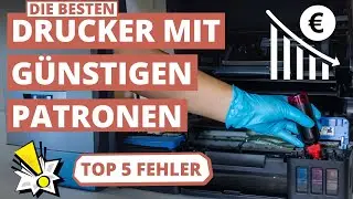 Bester Drucker mit g&uuml;nstigen Patronen - Top 5 Tipps
