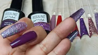 UÑAS DOBLE VISTA CON GEL de ROSALIND ...SOFT GEL