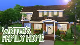 Writer's Family Home ✍️🏡 | Pack Restricted | The Sims 4 Speed Build (No CC)