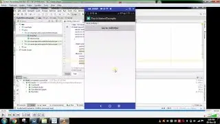 How to create explicit intent example | Simple android explicit intent example