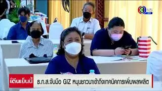 Channel3: Thai Rice NAMA financial packages to support farmers&rsquo; access to climate-smart rice farming