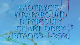 Diamonds Wraparound Difficulty Chart Obby [Stages 1-252]