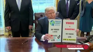 #FOREVERLUCKY #VIDEO PROMOTION #videoAGENT #TRUMP #PRESIDENT TWITTER #facebookvideo#snapchatvideo