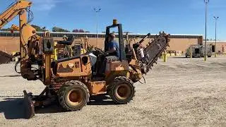 Auction #3778997 - 2011 Astec 560 Trencher/Backhoe