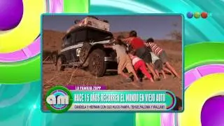 Informe: la familia que recorri&oacute; el mundo en auto - AM