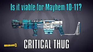 Critical thug: New rocket launcher - Borderlands 3
