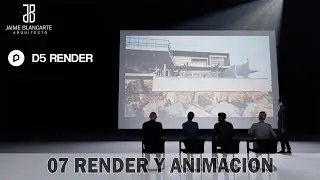 RENDER Y ANIMACION | D5 RENDER | CURSO COMPLETO DE ANIMACION Y FOTORREALISMO |  (7/7)