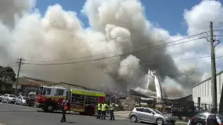 Villawood Scrap Yard Fire