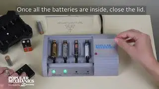 Popular Mechanics Battery ReCharger - How to Charge a Battery