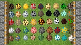 all minecraft spawn eggs combined = ???