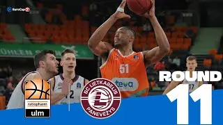 Ulm routs Lietkabelis! | Round 11 Highlights | 2022-23 7DAYS EuroCup