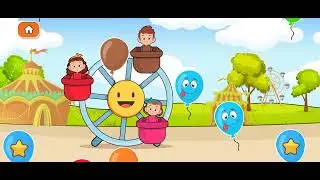Fun and Learning Kids Game: Learn about color and matching objects with balloon popping - Part 6