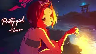 Pretty girl - Clairo x Blue Archive - Renge (Swimsuit) Live2D