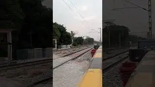 goods train pass at gate n 38c #short #lucknow #railway #viral #sitapur