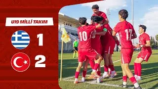 Ma&ccedil; &Ouml;zeti | U19 T&uuml;rkiye 2-1 U19 Yunanistan | UEFA Avrupa U19 Şampiyonası Eleme Turu