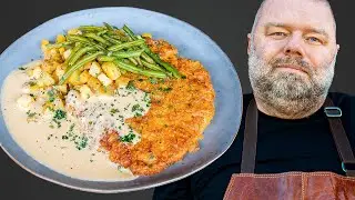 Gl&ouml;m str&ouml;br&ouml;d! Testar nachopanerad kyckling p&aring; stekh&auml;llen!