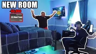 I Spent $5,000 On My NEW Room With My DADS CREDIT CARD!