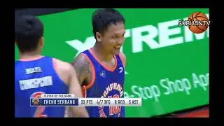 ENCHO SERRANO DISQUALIFYING FOUL