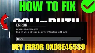Как исправить ошибку разработчика Call of Duty: Black Ops 6 0xD8E46539 на PS5