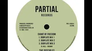 The Disciples - Chant of Freedom Dubplate Mixes - Side A - Partial Records 12