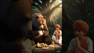 &ldquo;The Farmer and The Bear | Moral Story in Hindi | Kindness Never Wasted&rdquo;#shorts #ai #farmer #teamfx