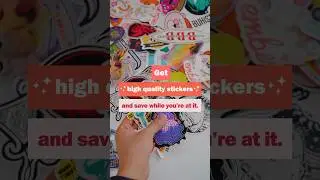 Get quality stickers from AllStickerPrinting ⚡️