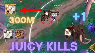 Wild Days | Albion Online Ganking | 300m Shadow Caller | +1 Mammoth