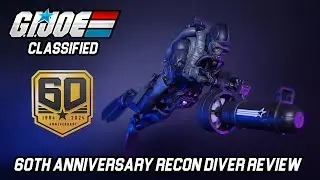 G.I. Joe Classified Series 60th Anniversary Recon Diver Action Figure Review