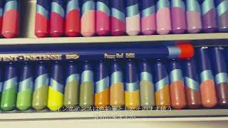 ダーウェント インクテンス 春のキャンペーンで入手!初使用 #ダーウェント #derwent #inktense