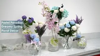 Pastel Paradise: Dreamy Spring Floral Decor | Tableclothsfactory.com