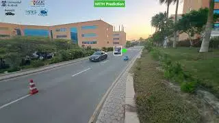 Real Time Hardware Lane Change Prediction &ndash; Left Side Front View WITH Prediction