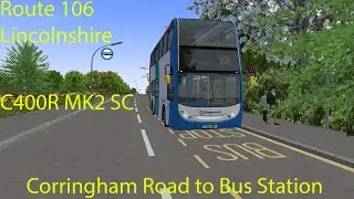 OMSI 2 - Lincolnshire Route 106, Corringham Road to Bus Station (C400R MK2 SC)