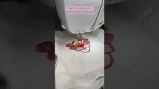 The Pink Panther Machine Embroidery Design #etsy #etsyshop #embroidery