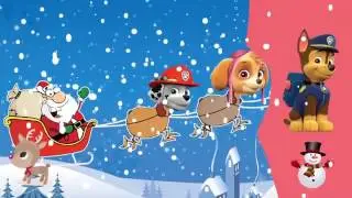Paw Patrol Crying Fireman Santa Claus Gives Her Tasty Cake Pops Nursery Rhymes For Kids