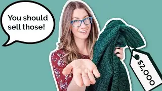 Why I don't sell the things I knit