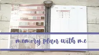 Memory PWM // Oct 12-18 // Caress Press Witches' Brew // OKPLANS Vertical Planner!!!