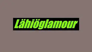 S&auml;hk&ouml;-Saaga x Maatuzka - L&auml;hi&ouml;glamour