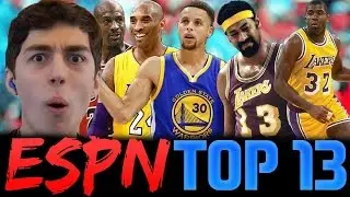 ESPN TOP 13 PLAYERS OF ALL TIME! NBA 2K16 SQUAD BUILDER