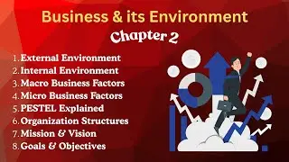 Business Basics Chapter 2 | Macro and Micro Factors of Business Environment #PESTEL