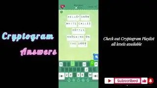 Cryptogram Snow White Event Chapter 2 Level 18 | Cryptogram Snow White Event Chapter 2 Answers