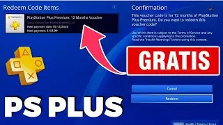 Como Conseguir PS Plus DE GRA&Ccedil;A 2026 (PS5, PS4)✅ PS Plus Premium Gr&aacute;tis 12 Meses (C&oacute;digos Oficiais)🎮