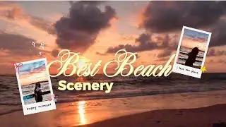 Peaceful Beach & Ocean Views ✨🌊#relaxing #ocean #beach #calm #study #sleep 