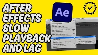 [Easy Fix] Adobe After Effects Slow Playback and Lag